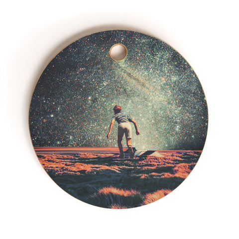 Frank Moth Nostalgia Frank Moth Cutting Board Round