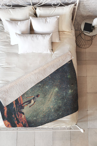 Frank Moth Nostalgia Frank Moth Fleece Throw Blanket