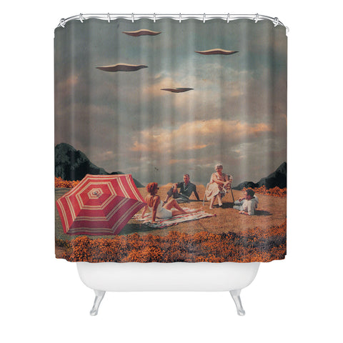 Frank Moth Pretend They Never Came Shower Curtain