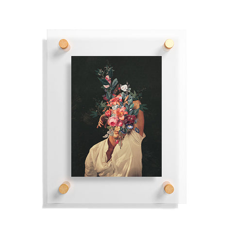 Frank Moth Roses Bloomed every time I Thought of You Floating Acrylic Print