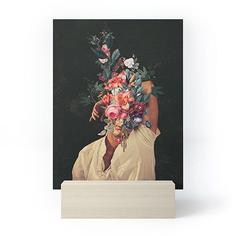 Frank Moth Roses Bloomed every time I Thought of You Mini Art Print