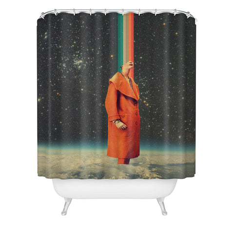 Frank Moth Spacecolor Shower Curtain