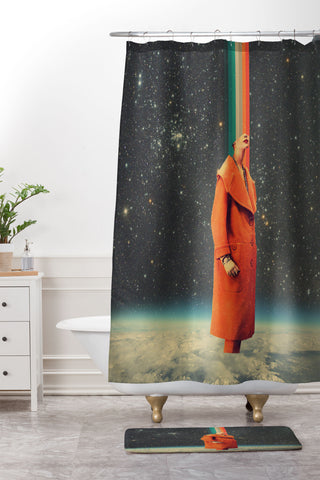 Frank Moth Spacecolor Shower Curtain And Mat