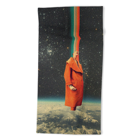 Frank Moth Spacecolor Beach Towel