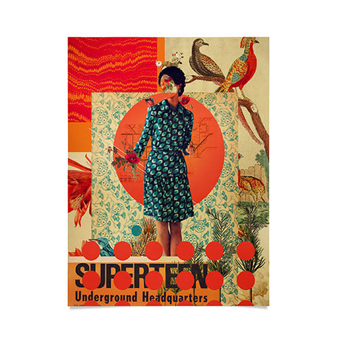 Frank Moth Superteen Poster