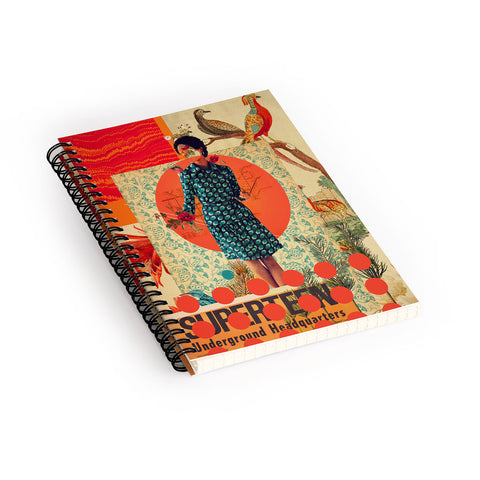 Frank Moth Superteen Spiral Notebook