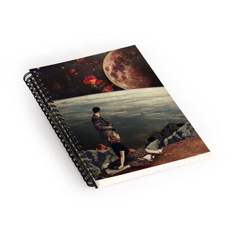 Frank Moth The Roses Came Spiral Notebook