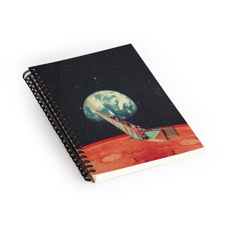 Frank Moth Time To Go Home Spiral Notebook