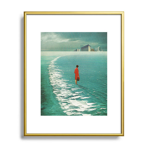 Frank Moth Waiting For The Cities To Fade Metal Framed Art Print