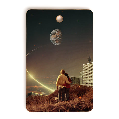 Frank Moth We Used To Live There Too Cutting Board Rectangle