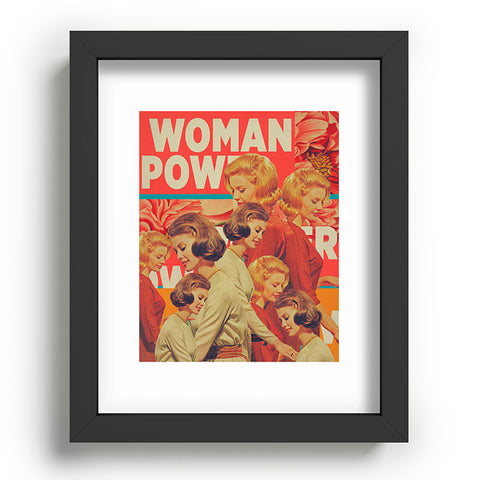 Frank Moth Woman Power Recessed Framing Rectangle