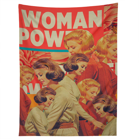 Frank Moth Woman Power Tapestry