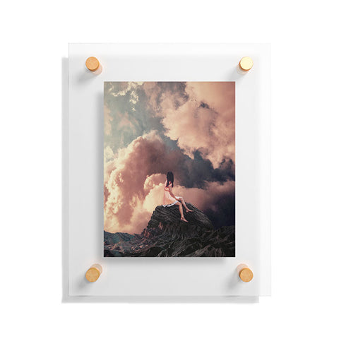 Frank Moth You Came From The Clouds Floating Acrylic Print