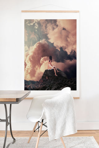 Frank Moth You Came From The Clouds Art Print And Hanger