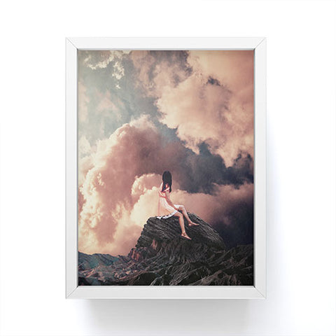 Frank Moth You Came From The Clouds Framed Mini Art Print