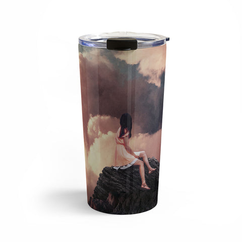 Frank Moth You Came From The Clouds Travel Mug