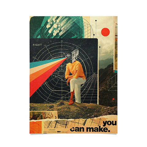 Frank Moth You Can make it Right Poster