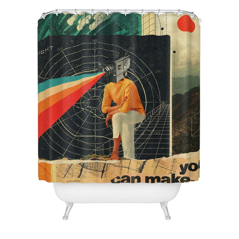 Frank Moth You Can make it Right Shower Curtain