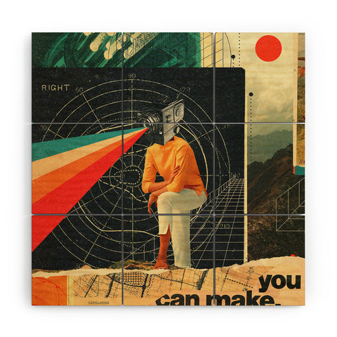 Frank Moth You Can make it Right Wood Wall Mural