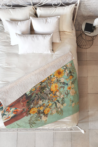 Frank Moth You Loved Me 1000 Summers Ago Fleece Throw Blanket