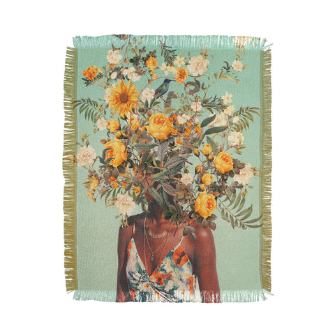 Frank Moth You Loved Me 1000 Summers Ago Throw Blanket