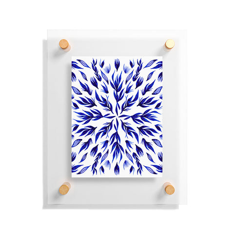 Gabi All Is Well Indigo Floating Acrylic Print