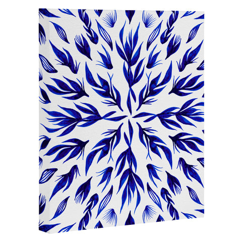 Gabi All Is Well Indigo Art Canvas