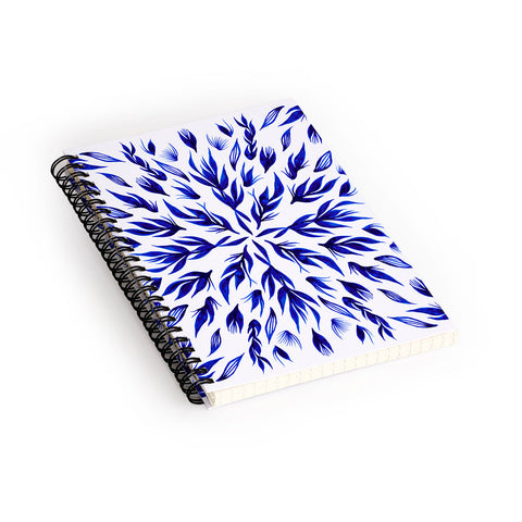 Gabi All Is Well Indigo Spiral Notebook