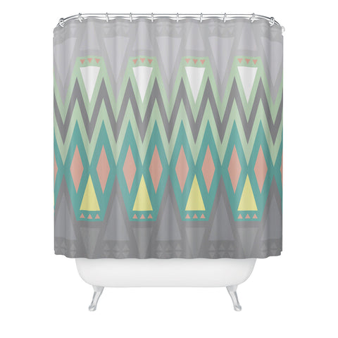 Gabi All Things New Shower Curtain