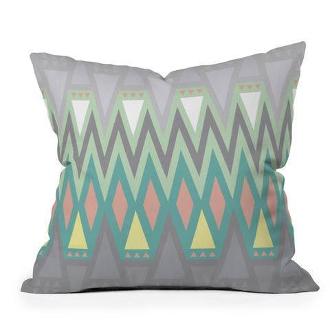 Gabi All Things New Throw Pillow