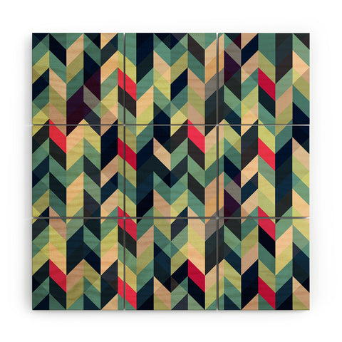 Gabi Arise Wood Wall Mural