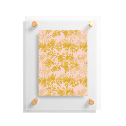 Gabi Audrey Gold Floating Acrylic Print