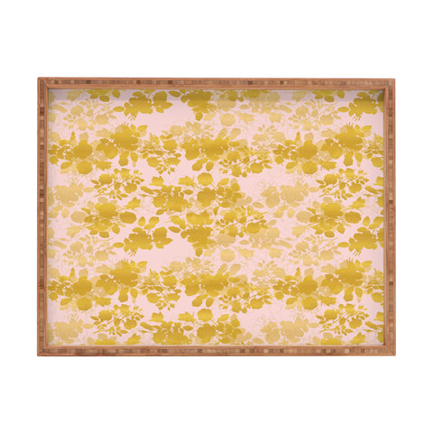 Gabi Audrey Gold Rectangular Tray