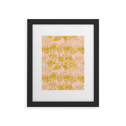 Gabi Audrey Gold Framed Art Print