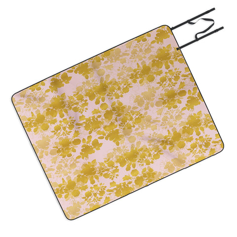 Gabi Audrey Gold Picnic Blanket