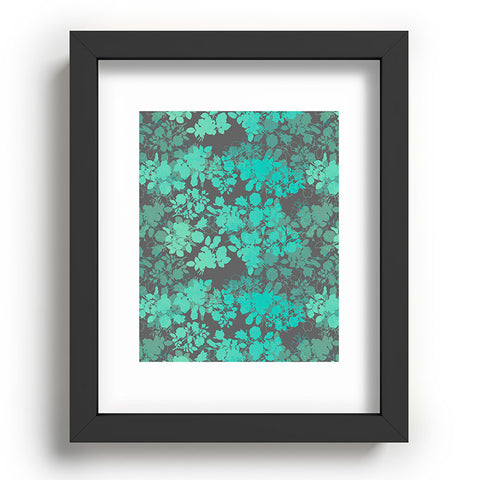 Gabi Audrey Teal Recessed Framing Rectangle