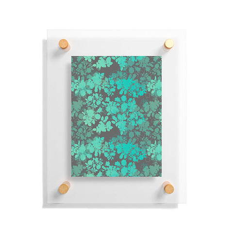 Gabi Audrey Teal Floating Acrylic Print