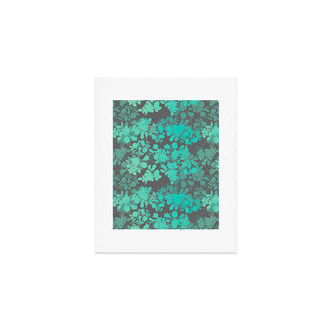 Gabi Audrey Teal Art Print