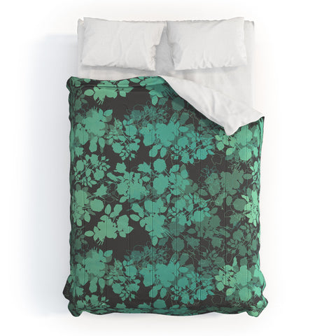 Gabi Audrey Teal Comforter