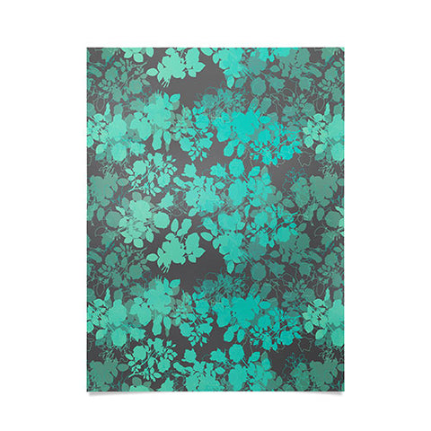 Gabi Audrey Teal Poster