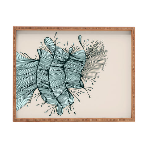 Gabi Birds Of A Feather 1 Rectangular Tray