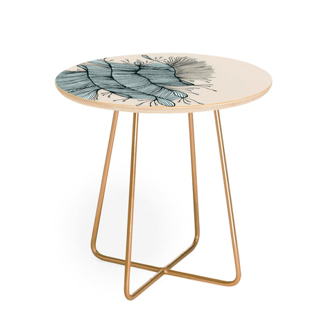 Gabi Birds Of A Feather 1 Round Side Table