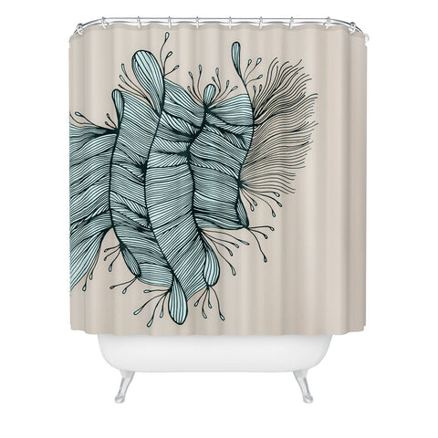 Gabi Birds Of A Feather 1 Shower Curtain