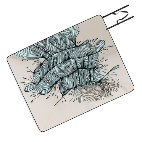 Gabi Birds Of A Feather 1 Picnic Blanket