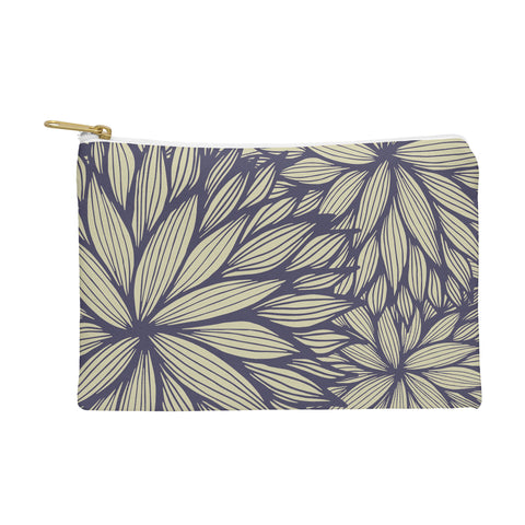 Gabi Blue Dahlia Pouch