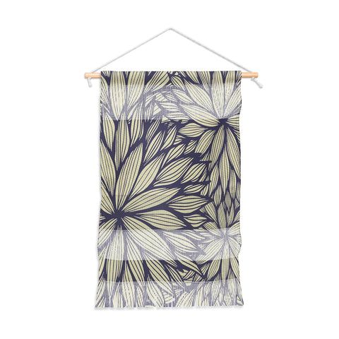 Gabi Blue Dahlia Wall Hanging Portrait