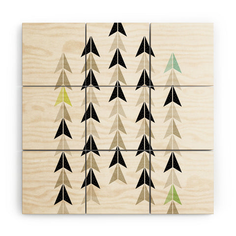 Gabi El Catrin Wood Wall Mural