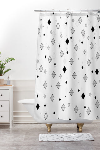 Gabi In Summer Shower Curtain And Mat