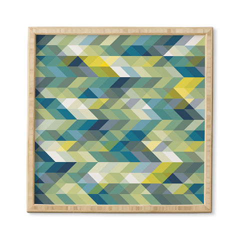 Gabi Into The Blue Framed Wall Art