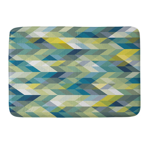 Gabi Into The Blue Memory Foam Bath Mat